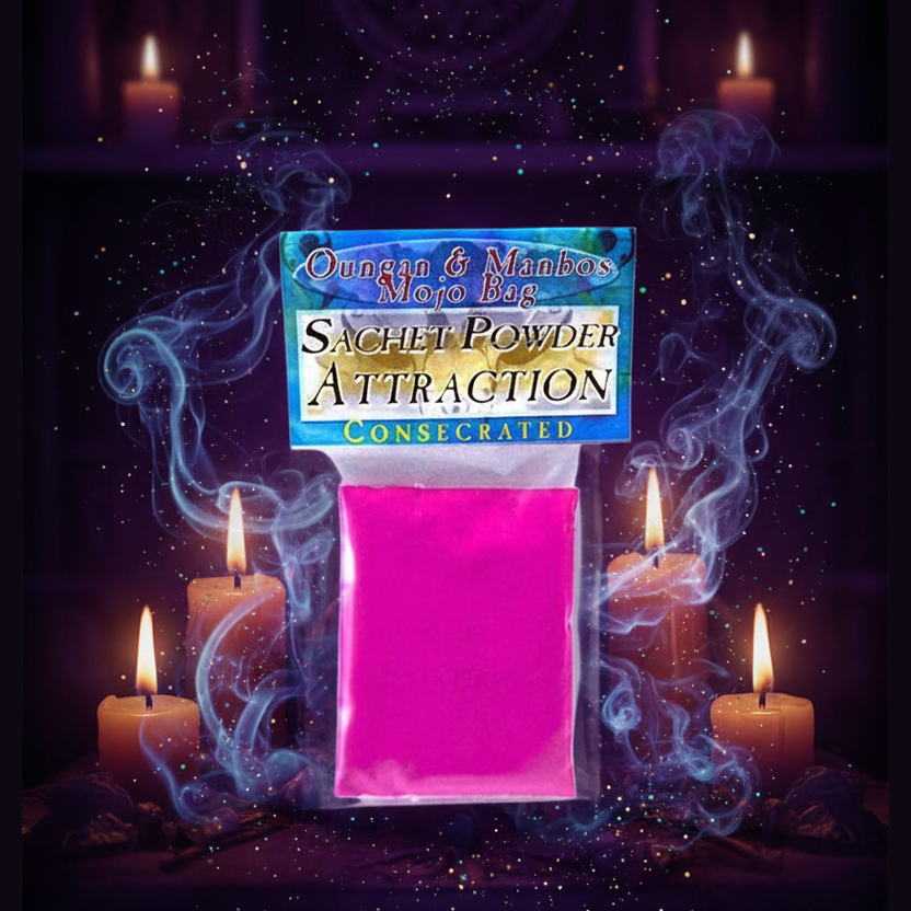 Exact Attraction Sachet Powder with mystical atmosphere