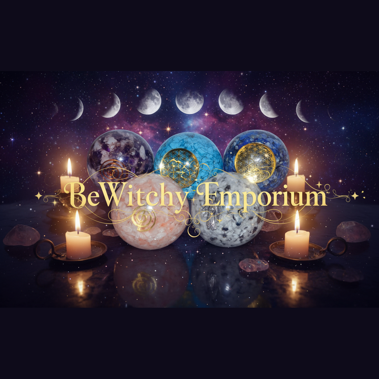Exact collection of orgone spheres with premium magical cosmic effects