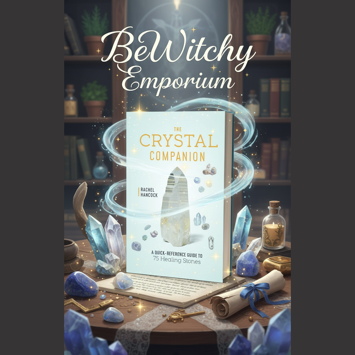 Exact Crystal Companion book with healing study wisdom effects
