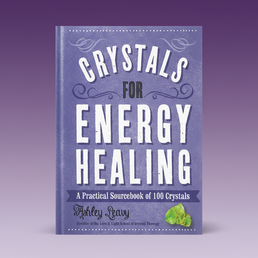 Exact Crystals for Energy Healing book with clean professional styling and BeWitchy Emporium watermark