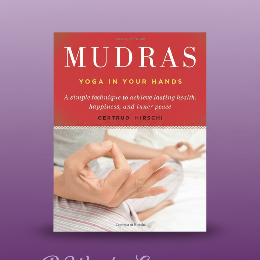 Exact Mudras: Yoga in Your Hands book with clean professional styling and BeWitchy Emporium watermark