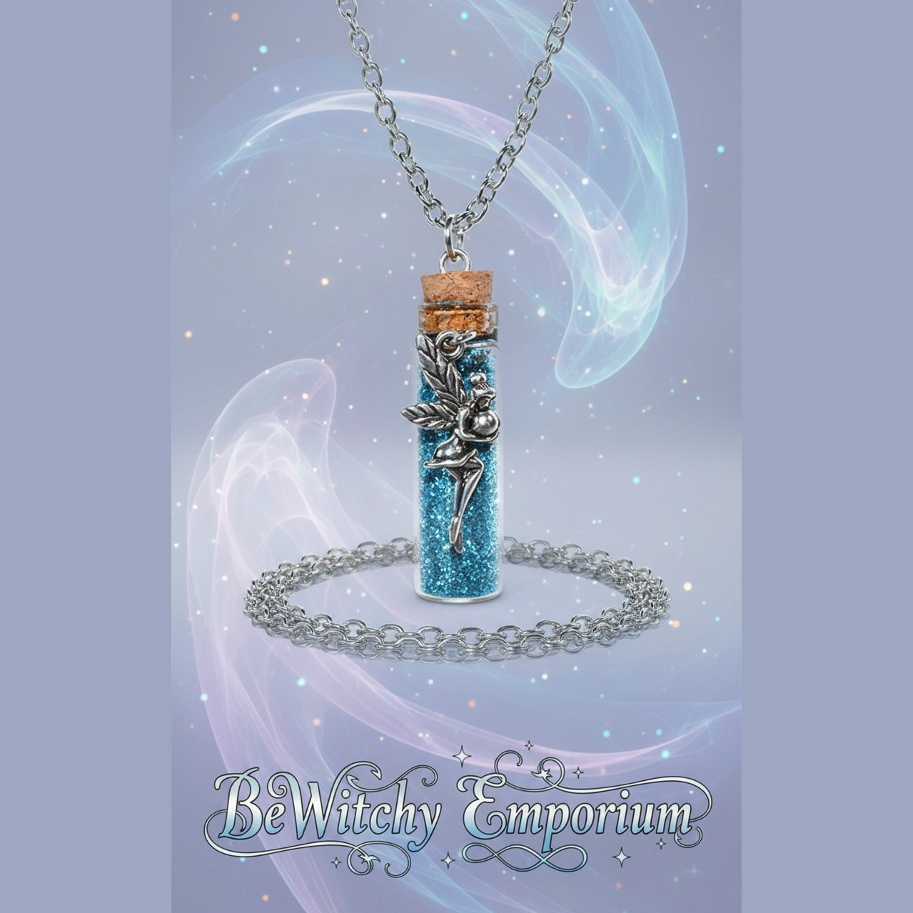 Exact original fairy dust necklace with elegant watermark