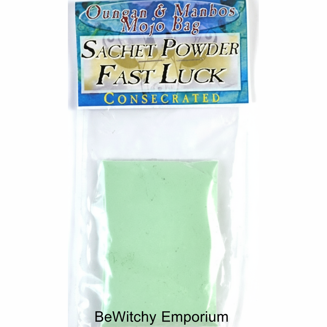 Exact original Fast Luck Sachet Powder with branding