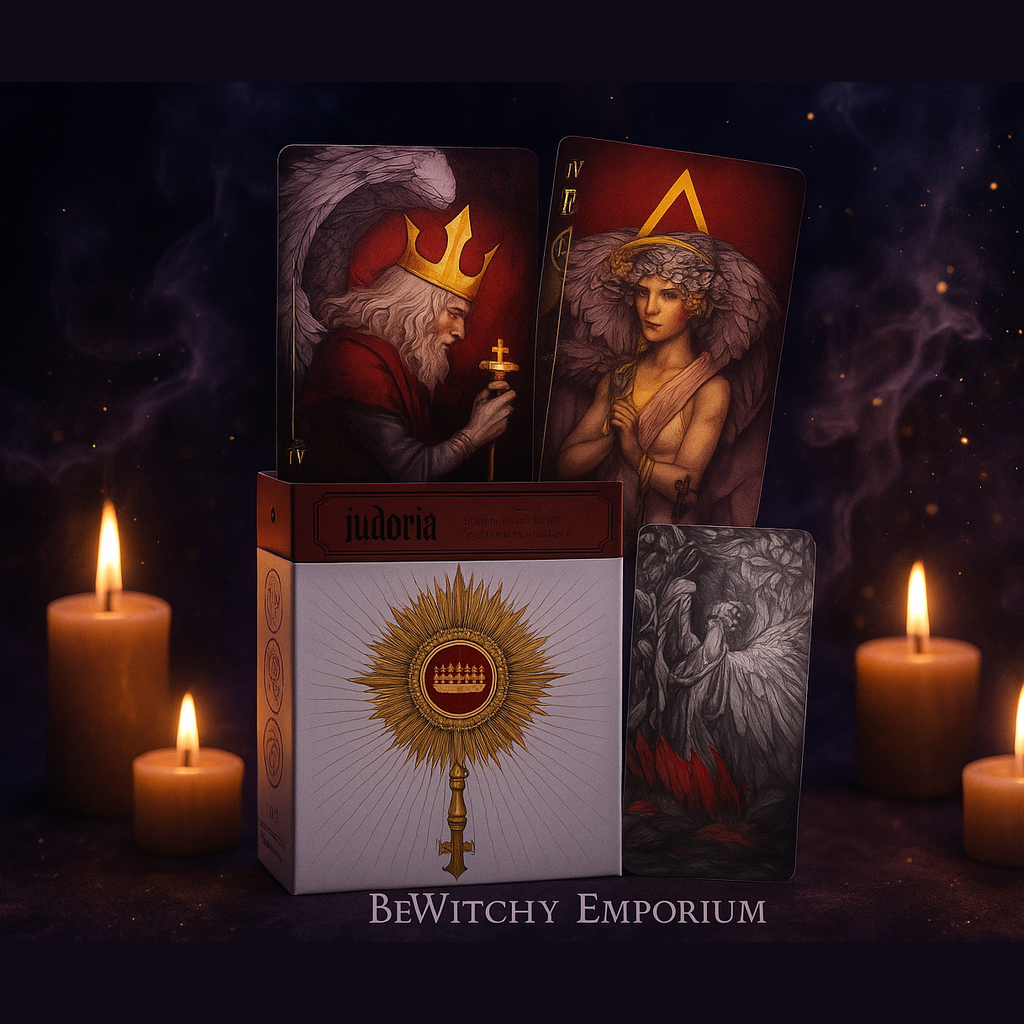 Exact tarot deck with mystical atmosphere
