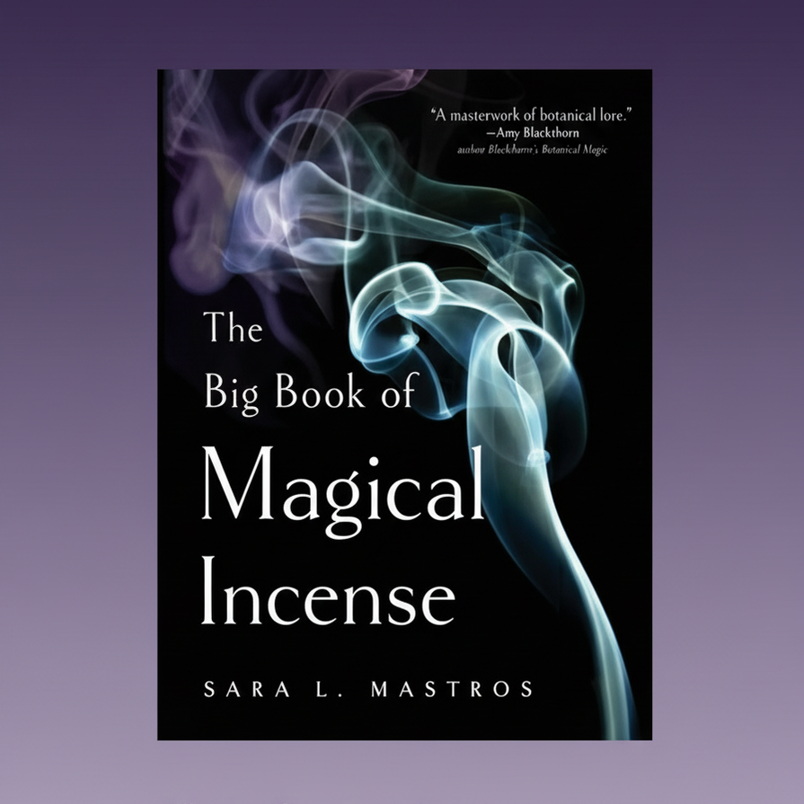 Exact The Big Book of Magical Incense with clean professional styling and BeWitchy Emporium watermark