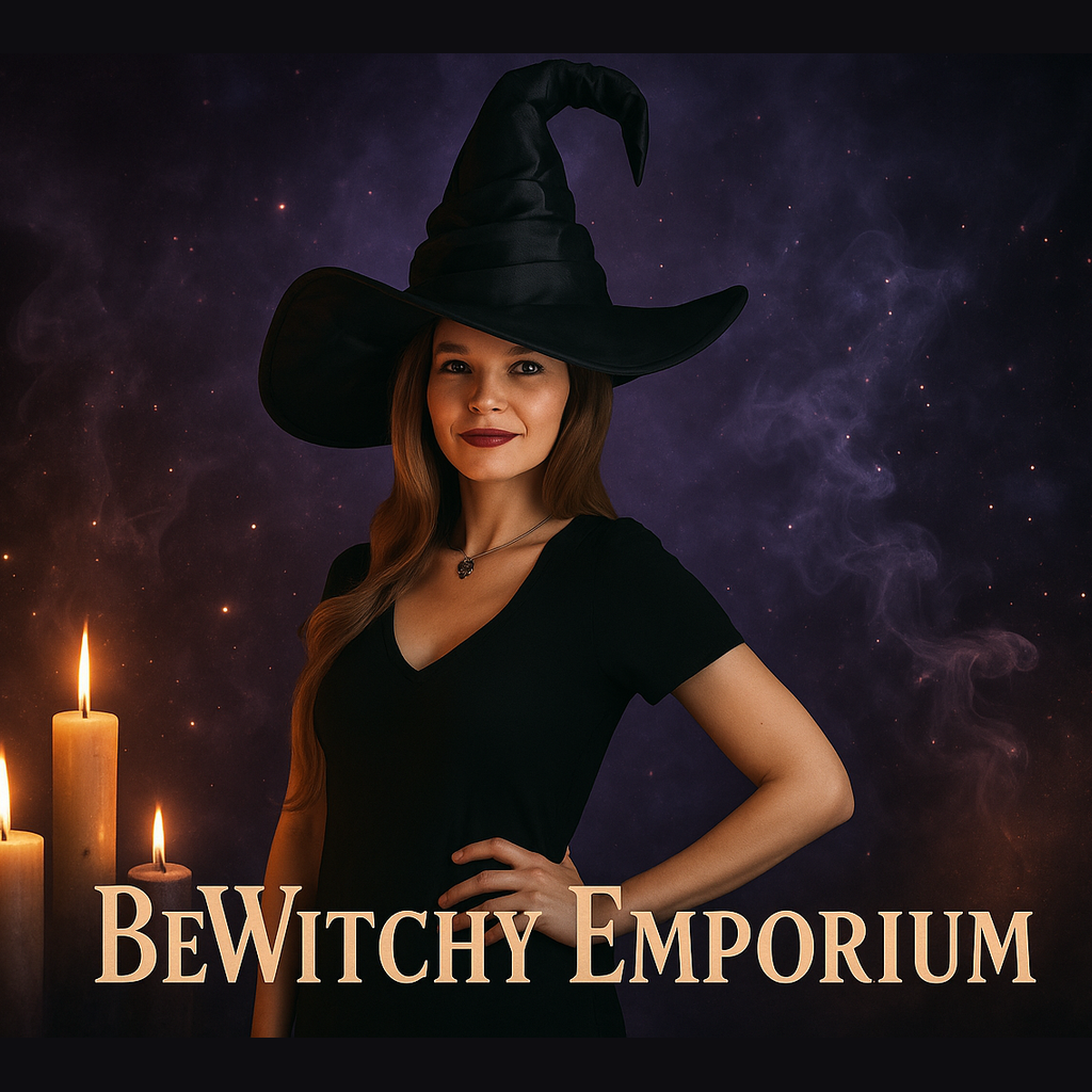 Exact witch hat with mystical atmosphere
