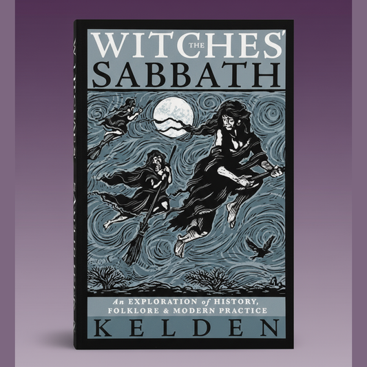 Exact Witches' Sabbath book with clean professional styling and BeWitchy Emporium watermark