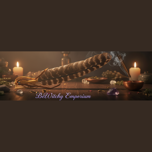 Feather Smudge Fan - Luxurious Sanctuary