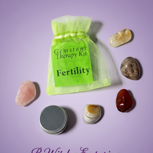Fertility Gemstone Therapy Kit - Clean Professional
