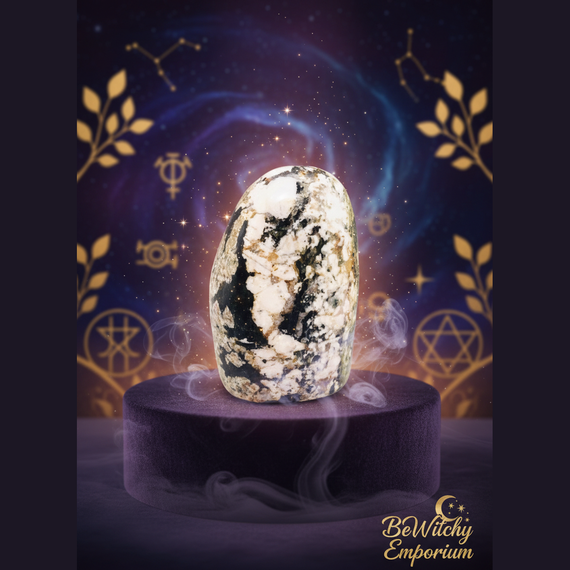 First mystical crystal specimen