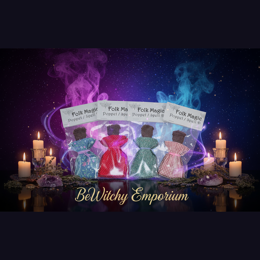 Folk Magic Poppet Dolls - Mystical Altar Style