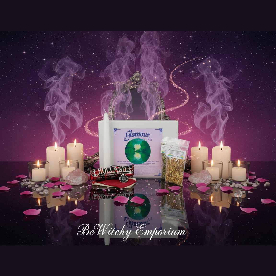 Glamour Ritual Spell Kit - Mystical Altar Style