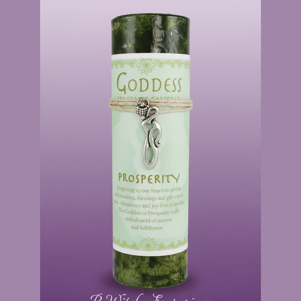 Goddess Prosperity Candle - Professional