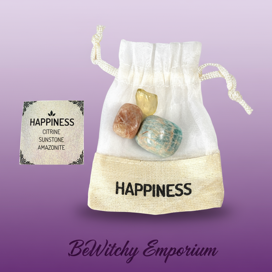 Happiness Crystal Pouch Set - Professional Style