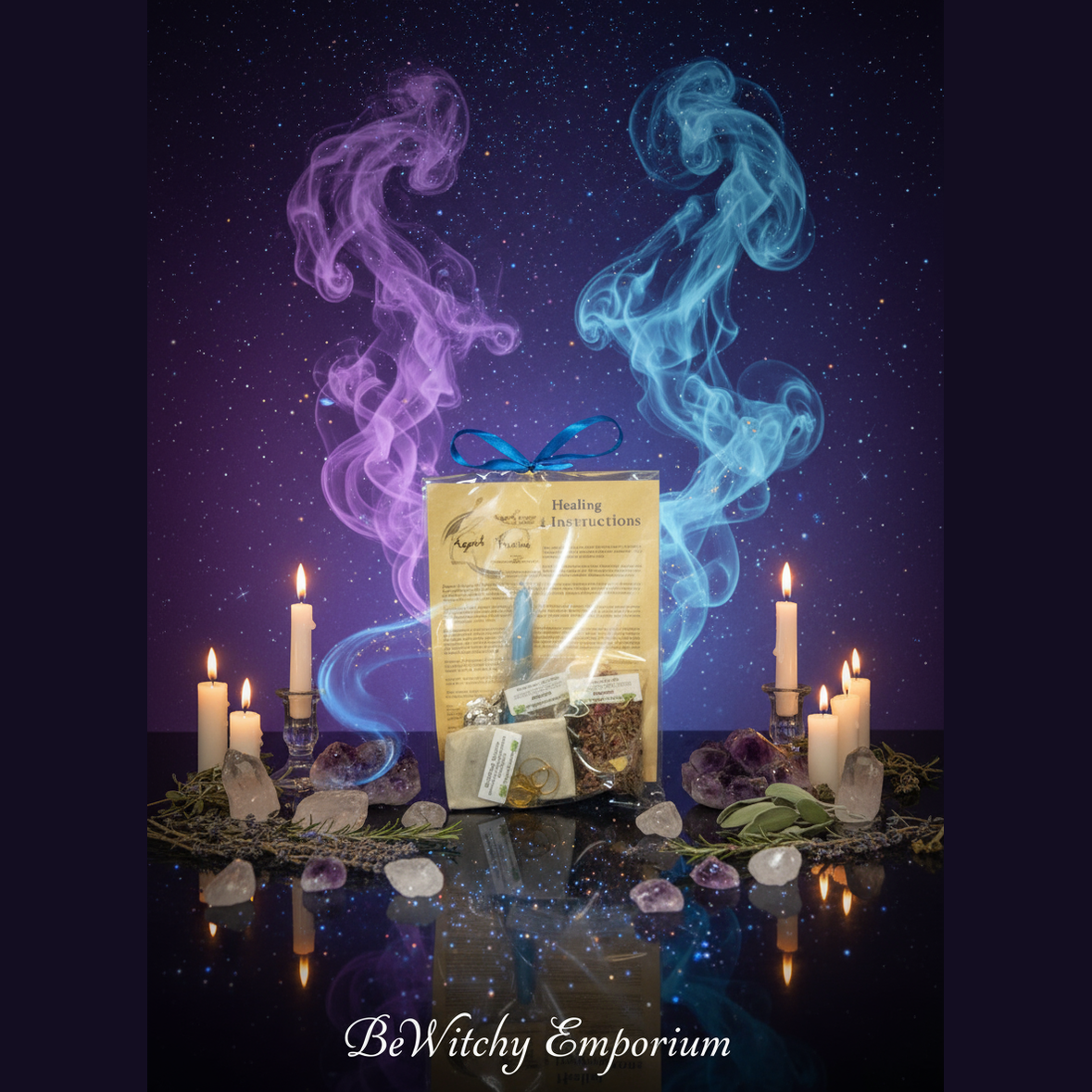 Healing Spell Kit - Mystical Altar Style