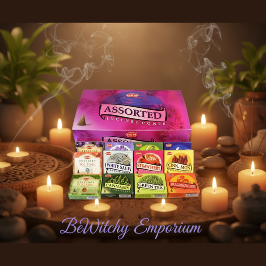 HEM Assorted Incense Cones - Luxurious Sanctuary