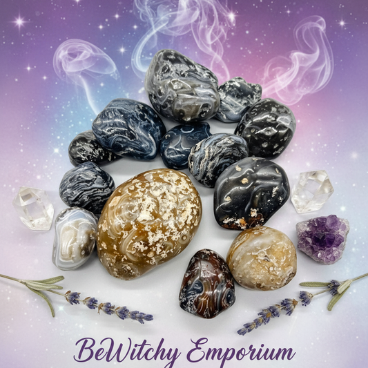 Hematite Tumbled Stones - Mystical