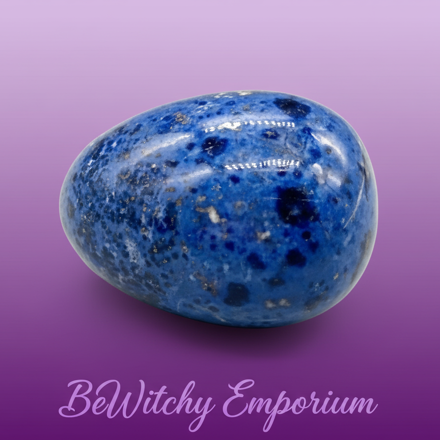 Lapis Lazuli Palm Stone - Professional Style