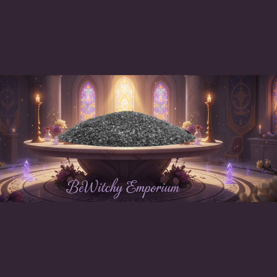 Luxurious Sanctuary Black Granular Material