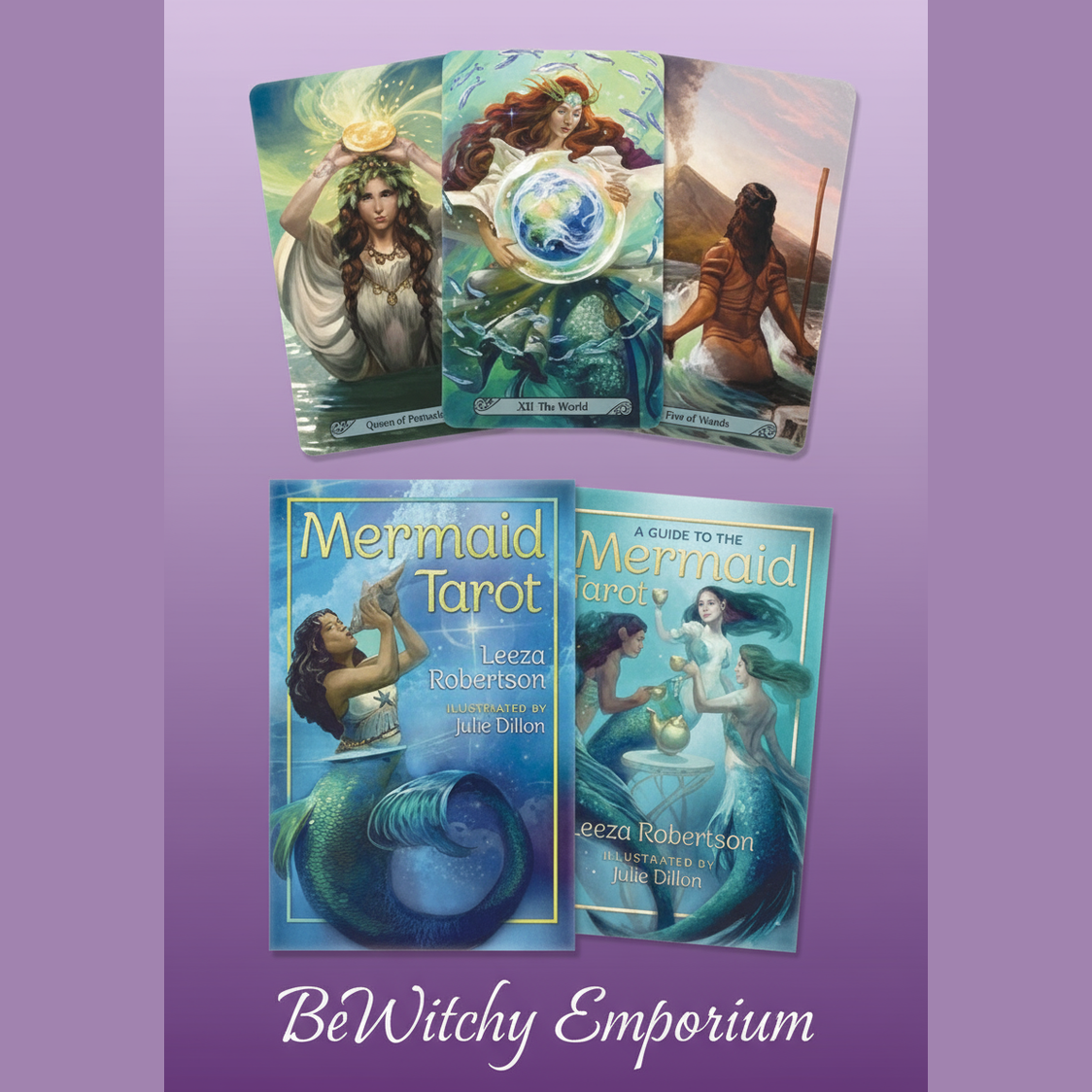 Mermaid Tarot Deck - Clean Professional