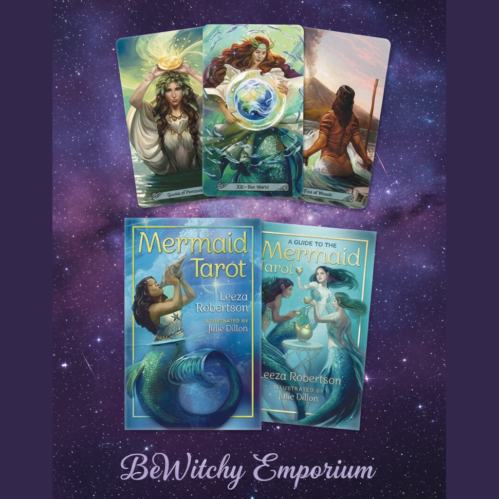 Mermaid Tarot Deck - Mystical Starry Night