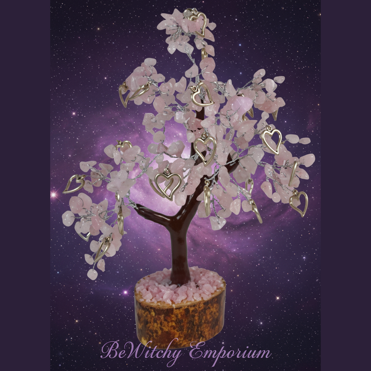 Mystical Starry Night Crystal Tree