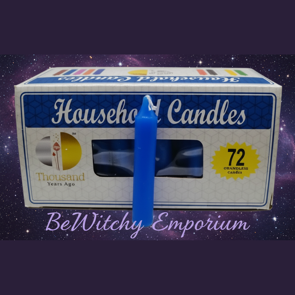 Mystical Starry Night Household Candles