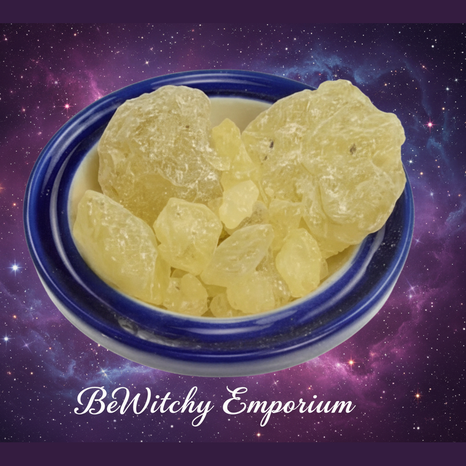 Mystical Starry Night Resin on Blue Plate