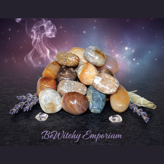 Ocean Jasper Tumbled Stones - Mystical