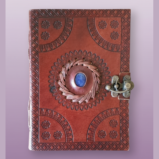 Ornate Leather Journal - Clean Professional