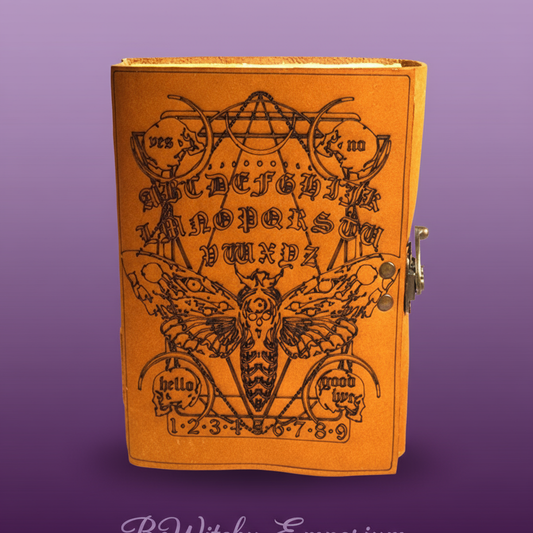 Ouija Board Leather Journal - Professional Style