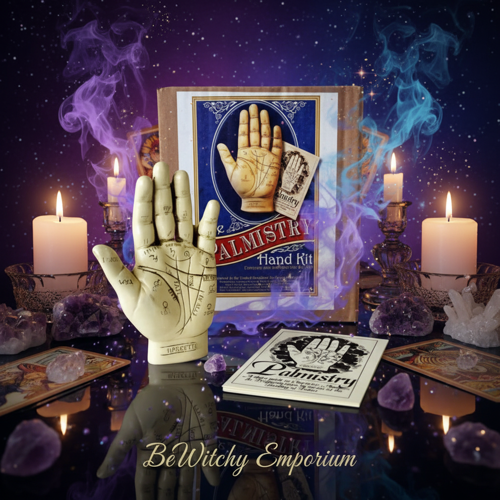 Palmistry Hand Kit - Mystical Altar Style