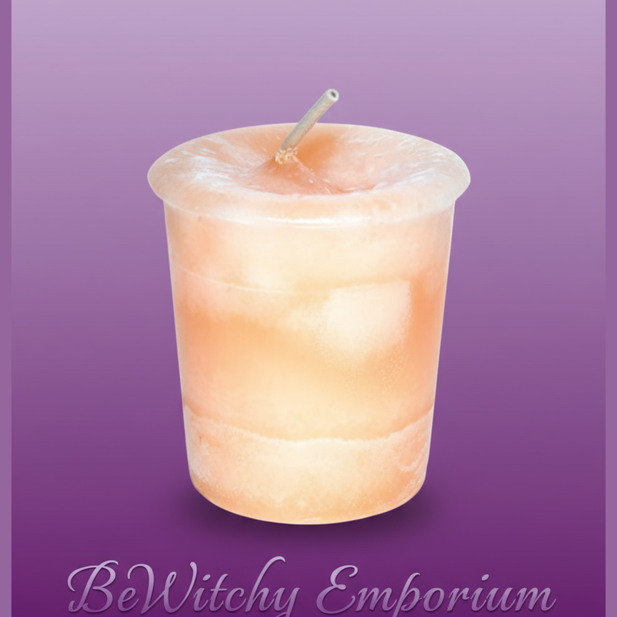 Peach Votive Candle - Professional Style