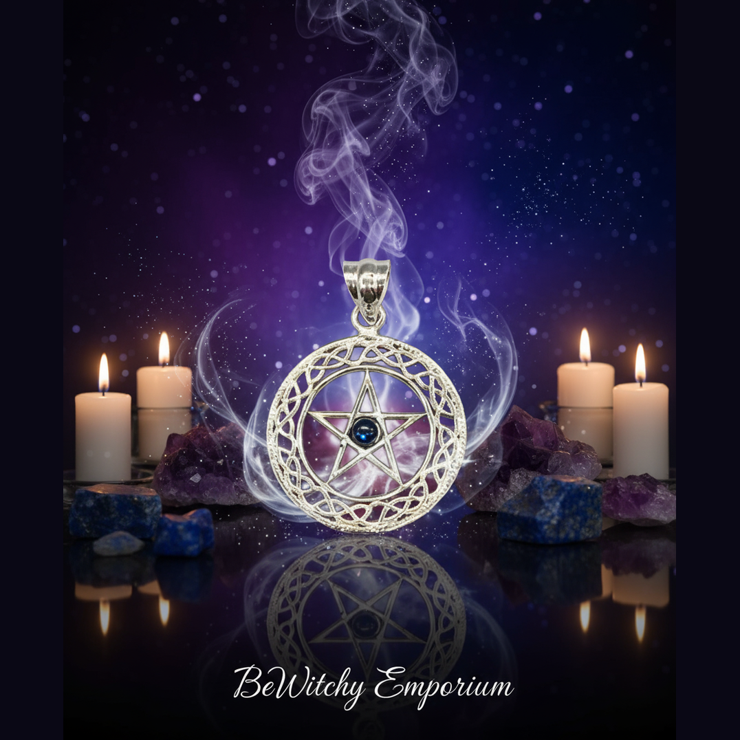 Pentacle Pendant - Mystical Altar Style