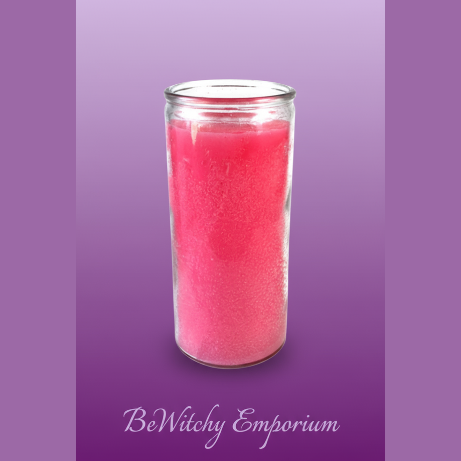 Pink Jar Candle - Professional Style