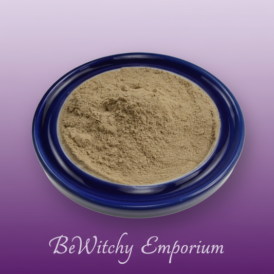 Professional E-commerce Powder on Blue Plate