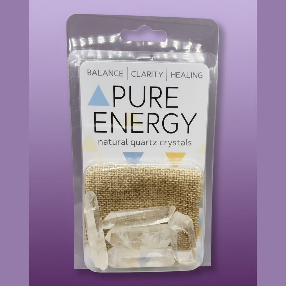 Pure Energy Quartz Crystals - Professional Style