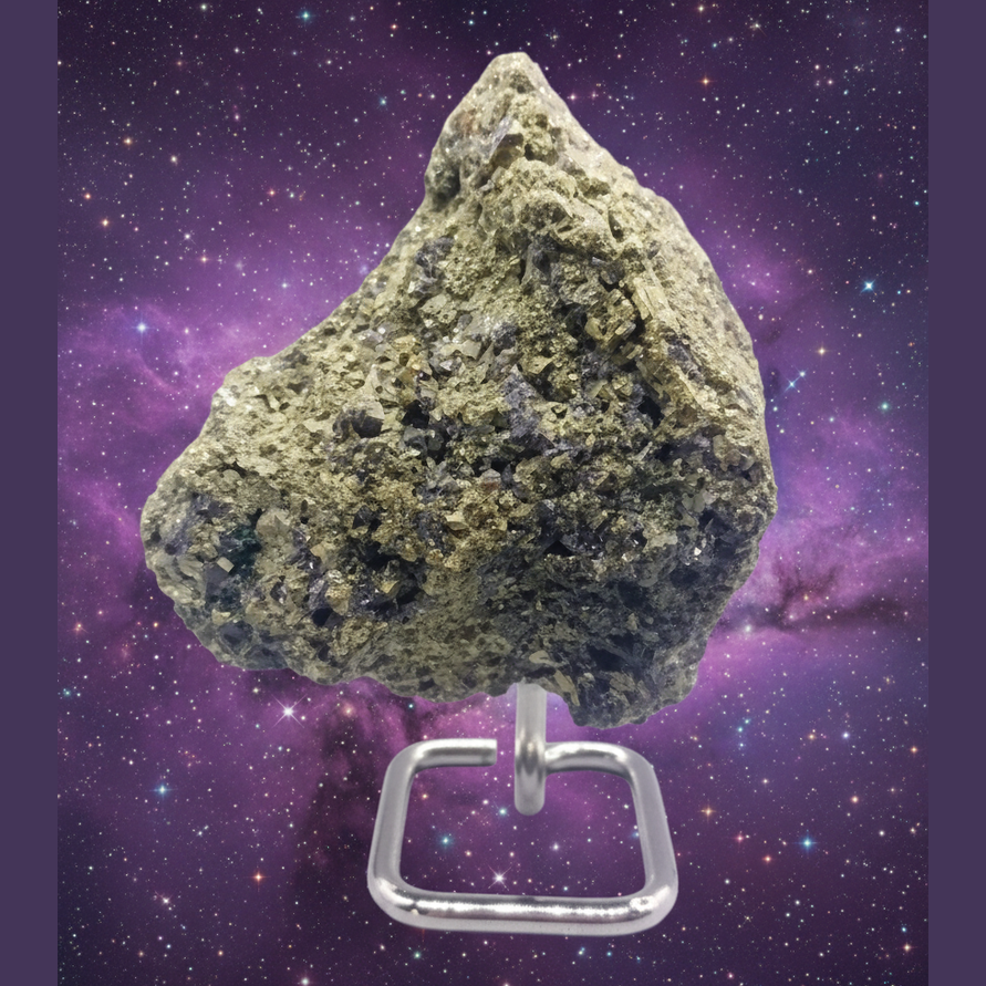 Pyrite Specimen - Mystical Starry Night