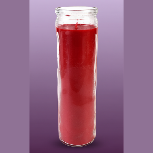 Red 7-Day Candle - Professional Style