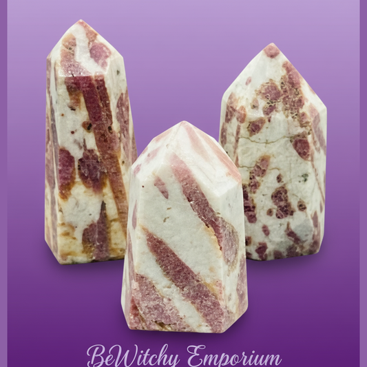 Red Jasper Crystal Points - Professional Style