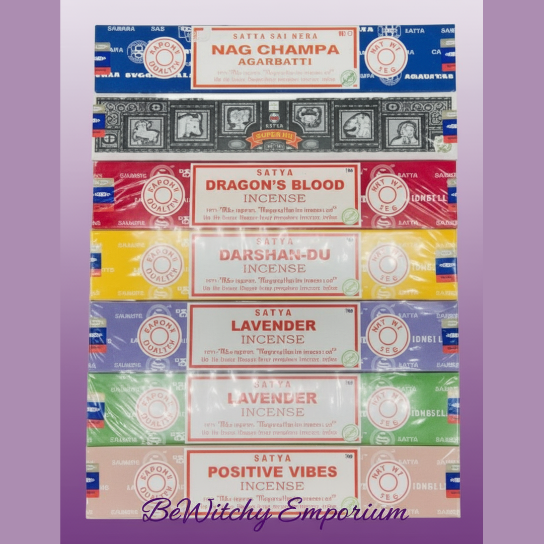 Satya Incense Variety Pack - Clean Professional