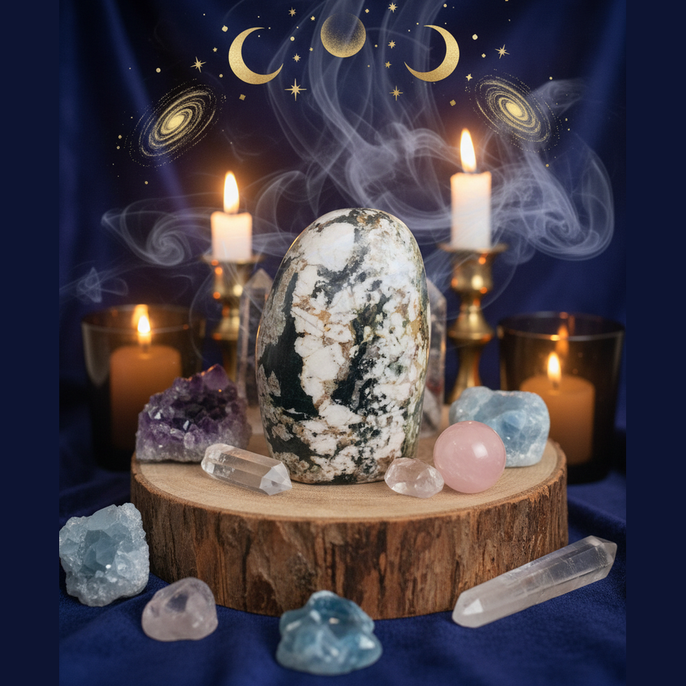 Second mystical crystal specimen