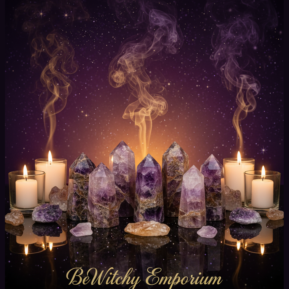 Super Seven Crystal Towers - Mystical Altar Style