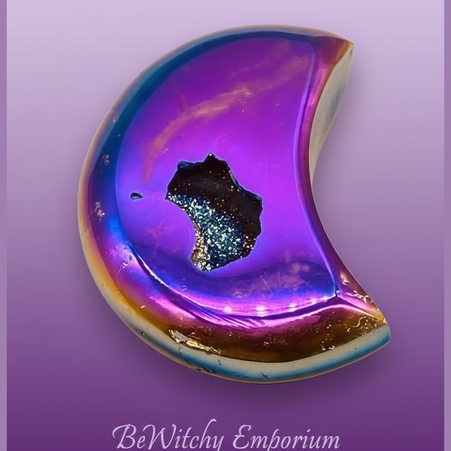 Titanium Aura Moon Dish - Professional Style