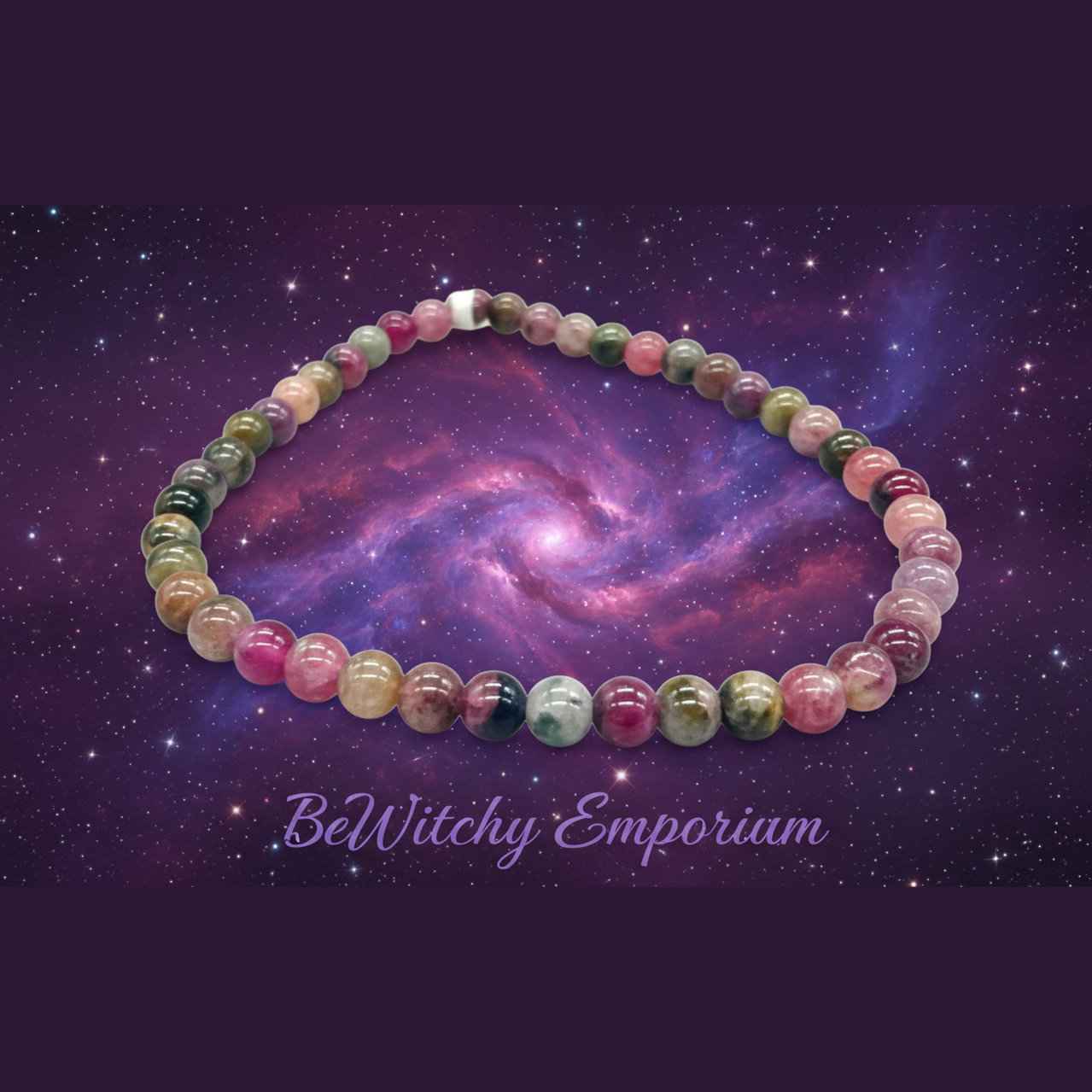 Tourmaline Bracelet - Mystical Starry Night