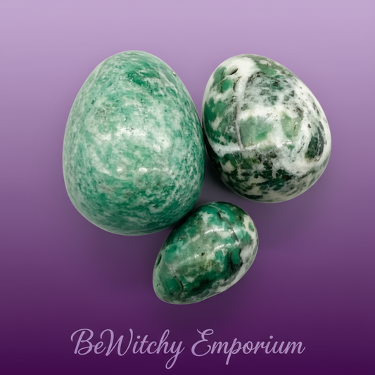 Tree Agate Eggs - Professional Style