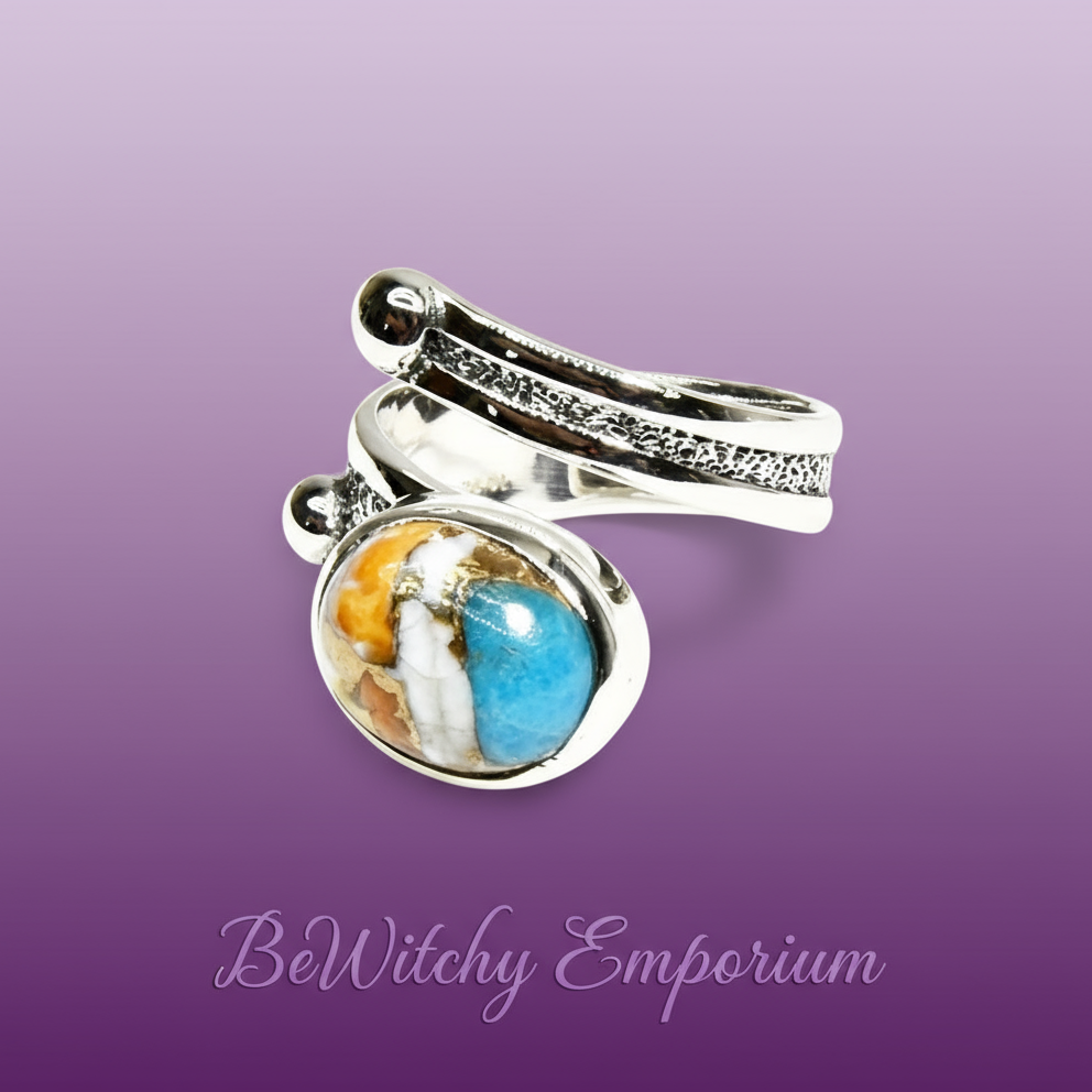 Turquoise Silver Ring - Professional Style