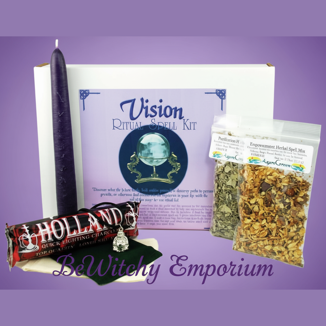 Vision Ritual Spell Kit - Clean Professional