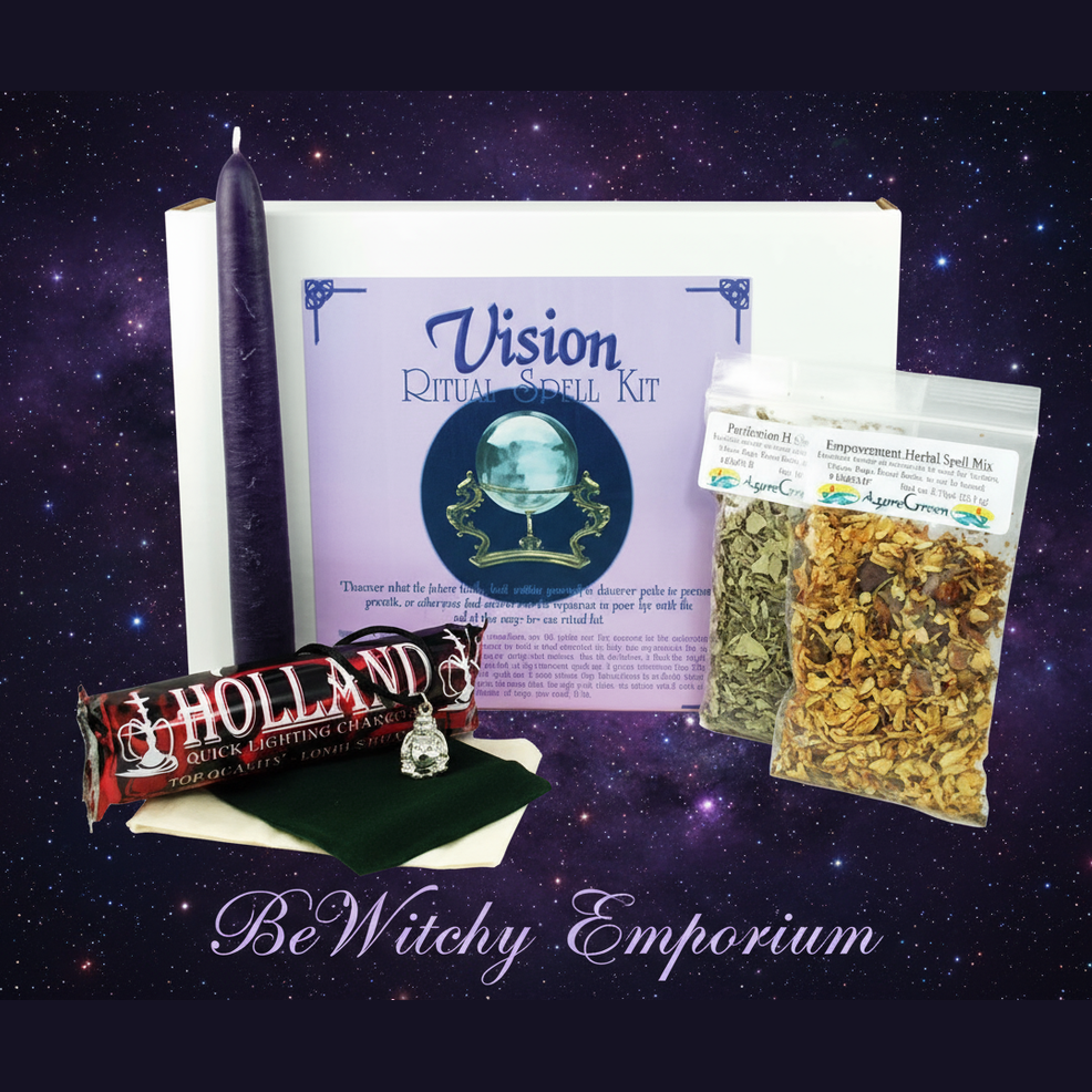 Vision Ritual Spell Kit - Mystical Starry Night
