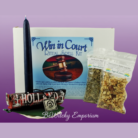 Win in Court Ritual Spell Kit - Professional Style